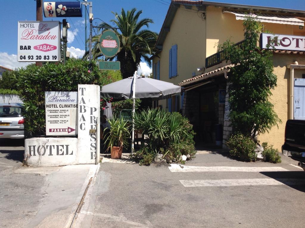 Hotel Lou Paradou Cagnes-sur-Mer Exterior foto