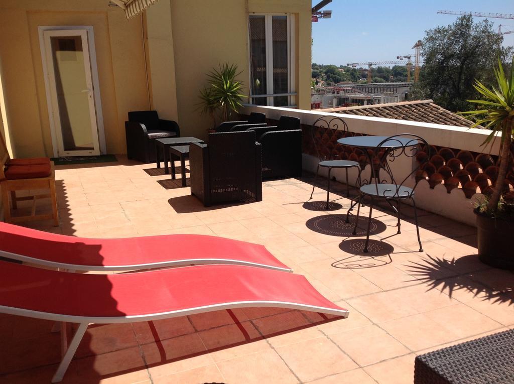 Hotel Lou Paradou Cagnes-sur-Mer Exterior foto